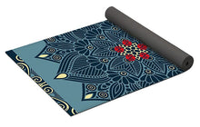 Rubino Zen Flower - Yoga Mat Yoga Mat Pixels   