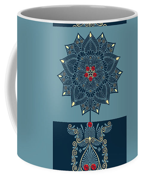 Rubino Zen Flower - Mug Mug Pixels Small (11 oz.)  