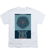 Rubino Zen Flower - Youth T-Shirt Youth T-Shirt Pixels White Small 