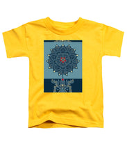 Rubino Zen Flower - Toddler T-Shirt Toddler T-Shirt Pixels Yellow Small 