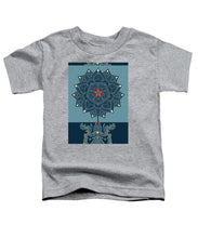 Rubino Zen Flower - Toddler T-Shirt Toddler T-Shirt Pixels Heather Small 