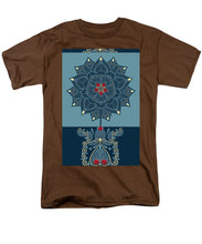 Rubino Zen Flower - Men's T-Shirt  (Regular Fit) Men's T-Shirt (Regular Fit) Pixels Coffee Small 