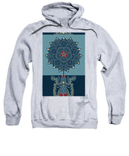 Rubino Zen Flower - Sweatshirt Sweatshirt Pixels Heather Small 