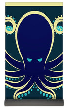 Rubino Zen Octopus Blue - Yoga Mat Yoga Mat Pixels   