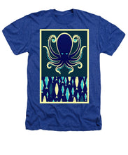 Rubino Zen Octopus Blue - Heathers T-Shirt Heathers T-Shirt Pixels Royal Small 