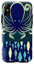Rubino Zen Octopus Blue - Phone Case Phone Case Pixels IPhone X Tough Case  