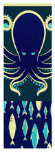 Rubino Zen Octopus Blue - Yoga Mat Yoga Mat Pixels   