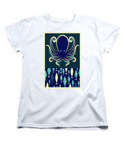 Rubino Zen Octopus Blue - Women's T-Shirt (Standard Fit) Women's T-Shirt (Standard Fit) Pixels White Small 
