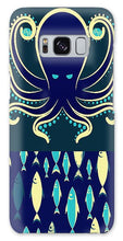 Rubino Zen Octopus Blue - Phone Case Phone Case Pixels Galaxy S8 Case  