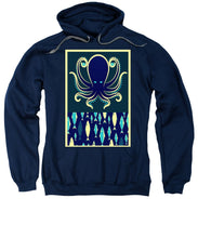Rubino Zen Octopus Blue - Sweatshirt Sweatshirt Pixels Navy Small 