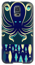 Rubino Zen Octopus Blue - Phone Case Phone Case Pixels Galaxy S5 Case  