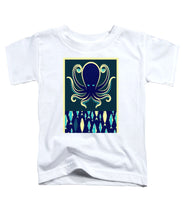 Rubino Zen Octopus Blue - Toddler T-Shirt Toddler T-Shirt Pixels White Small 