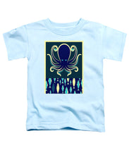 Rubino Zen Octopus Blue - Toddler T-Shirt Toddler T-Shirt Pixels Light Blue Small 