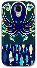 Rubino Zen Octopus Blue - Phone Case Phone Case Pixels Galaxy S4 Case  