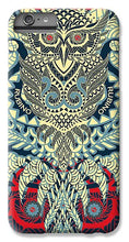 Rubino Zen Owl Blue - Phone Case Phone Case Pixels IPhone 8 Plus Case  