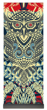 Rubino Zen Owl Blue - Yoga Mat Yoga Mat Pixels 24" x 72"  