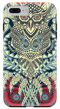 Rubino Zen Owl Blue - Phone Case Phone Case Pixels IPhone 7 Plus Tough Case  