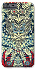 Rubino Zen Owl Blue - Phone Case Phone Case Pixels IPhone 6 Case  