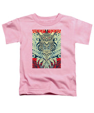 Rubino Zen Owl Blue - Toddler T-Shirt Toddler T-Shirt Pixels Pink Small 