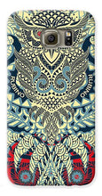 Rubino Zen Owl Blue - Phone Case Phone Case Pixels Galaxy S6 Case  