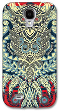 Rubino Zen Owl Blue - Phone Case Phone Case Pixels Galaxy S4 Case  