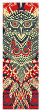 Rubino Zen Owl Red - Yoga Mat Yoga Mat Pixels   