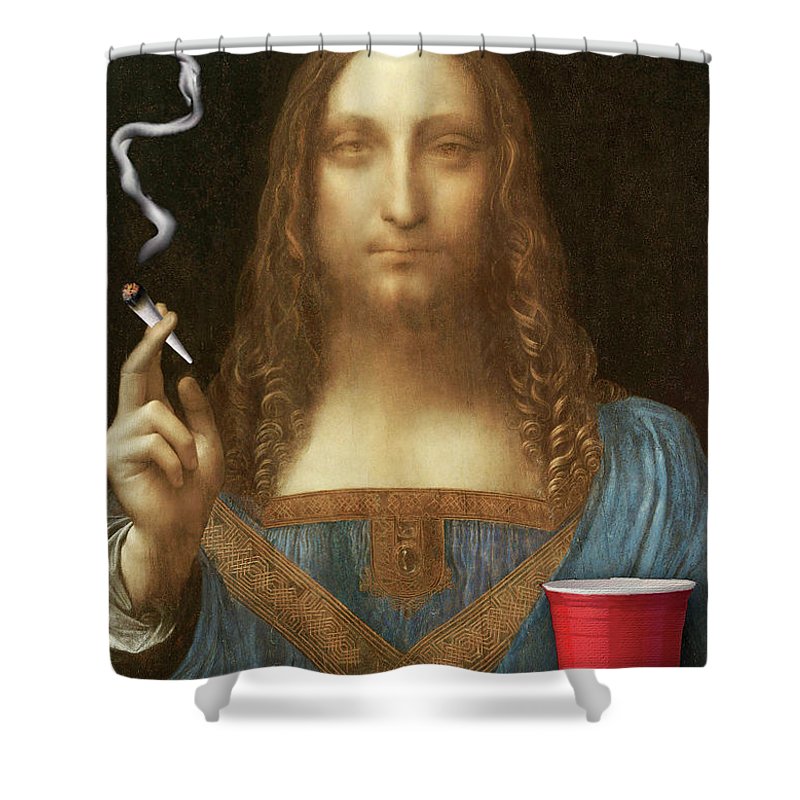 Salvator Munchies - Shower Curtain