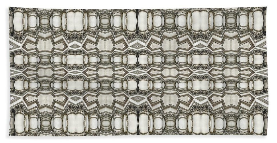 Sculpted Pattern Frieze - Beach Towel