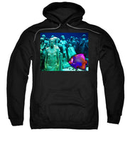 Sculpture Underwater With Bright Fish Painting Musa - Sweatshirt