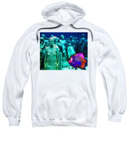 Sculpture Underwater With Bright Fish Painting Musa - Sweatshirt