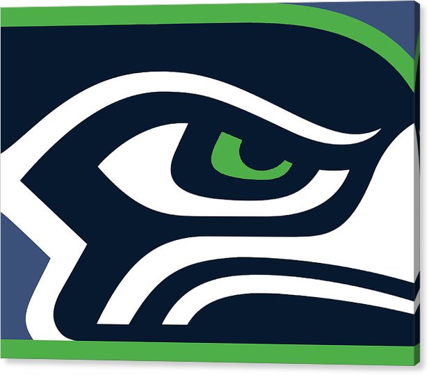 Seattle Seahawks - Canvas Print Canvas Print Pixels 12.000