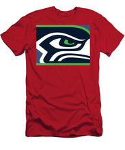 Seattle Seahawks - Men's T-Shirt (Athletic Fit) Men's T-Shirt (Athletic Fit) Pixels Red Small 