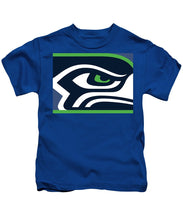 Seattle Seahawks - Kids T-Shirt Kids T-Shirt Pixels Royal Small 