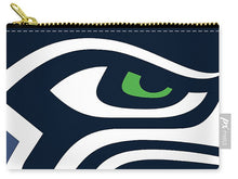 Seattle Seahawks - Carry-All Pouch Carry-All Pouch Pixels Small (6" x 4")  