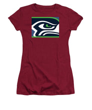 Seattle Seahawks - Women's T-Shirt (Athletic Fit) Women's T-Shirt (Athletic Fit) Pixels   