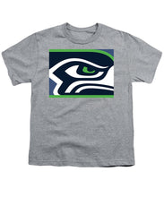 Seattle Seahawks - Youth T-Shirt Youth T-Shirt Pixels Heather Small 