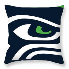 Seattle Seahawks - Throw Pillow Throw Pillow Pixels 18" x 18" Yes 