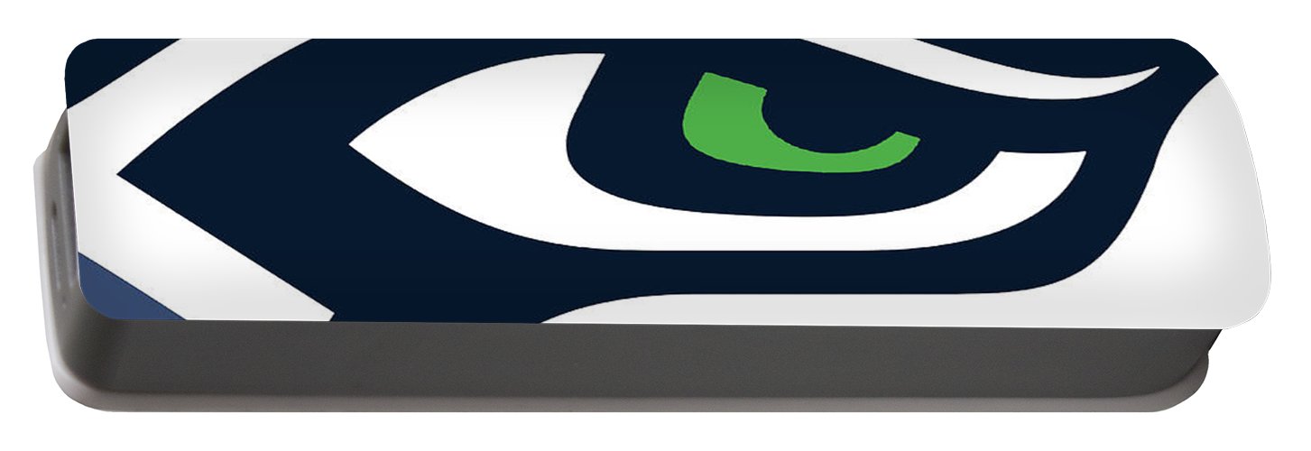 Seattle Seahawks - Portable Battery Charger Portable Battery Charger Pixels Small (2600 mAh)  