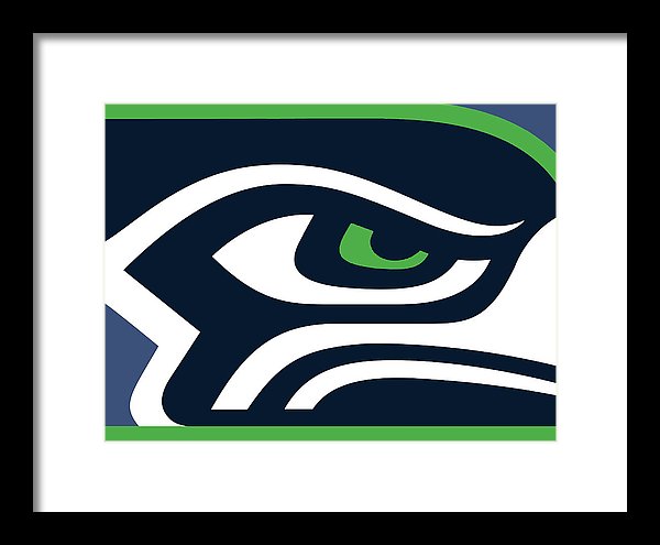 Seattle Seahawks - Framed Print Framed Print Pixels 12.000