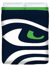 Seattle Seahawks - Duvet Cover Duvet Cover Pixels Queen  