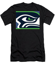 Seattle Seahawks - Men's T-Shirt (Athletic Fit) Men's T-Shirt (Athletic Fit) Pixels Black Small 