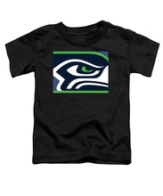 Seattle Seahawks - Toddler T-Shirt Toddler T-Shirt Pixels Black Small 