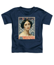 She The People 1 - Toddler T-Shirt Toddler T-Shirt Pixels Navy Small 