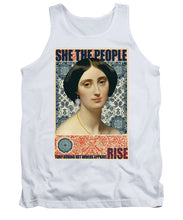 She The People 1 - Tank Top Tank Top Pixels White Small 