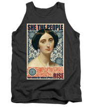 She The People 1 - Tank Top Tank Top Pixels Charcoal Small 