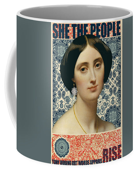 She The People 1 - Mug Mug Pixels Small (11 oz.)  
