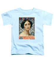 She The People 1 - Toddler T-Shirt Toddler T-Shirt Pixels Light Blue Small 