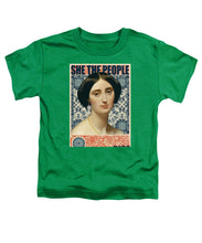 She The People 1 - Toddler T-Shirt Toddler T-Shirt Pixels Kelly Green Small 