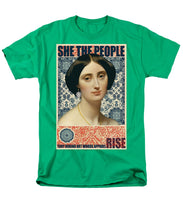 She The People 1 - Men's T-Shirt  (Regular Fit) Men's T-Shirt (Regular Fit) Pixels Kelly Green Small 