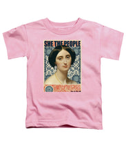 She The People 1 - Toddler T-Shirt Toddler T-Shirt Pixels Pink Small 